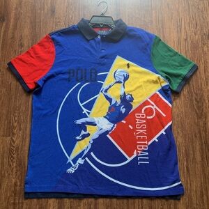 Polo Ralph Lauren Shirt Classic Fit Basketball Mesh Men’s Size X-Large NWT